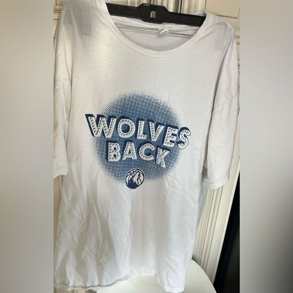 Minnesota Timberwolves 2024 Playoffs NBA Basketball Wolves Back T Shirt XL SGA - Picture 2 of 7